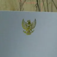 Cetak kop surat lambang garuda