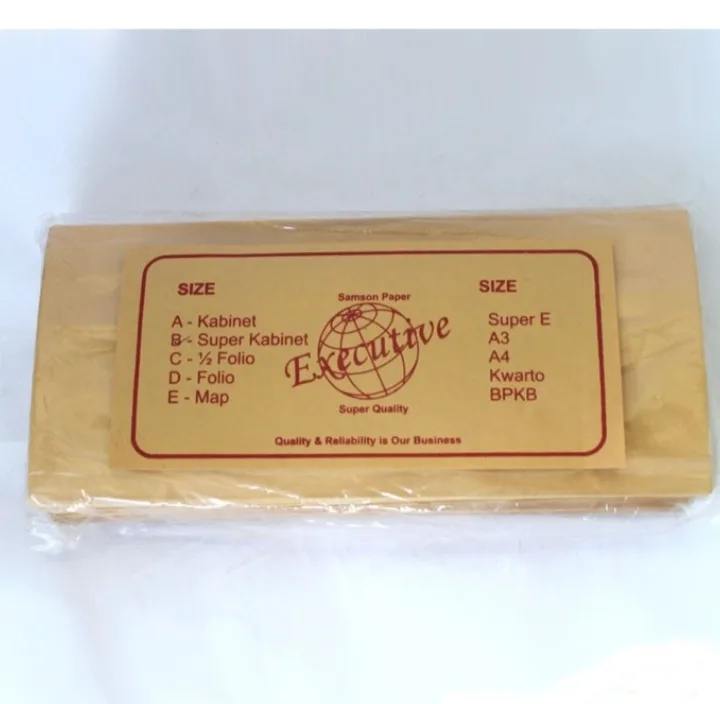 Amplop coklat executive A