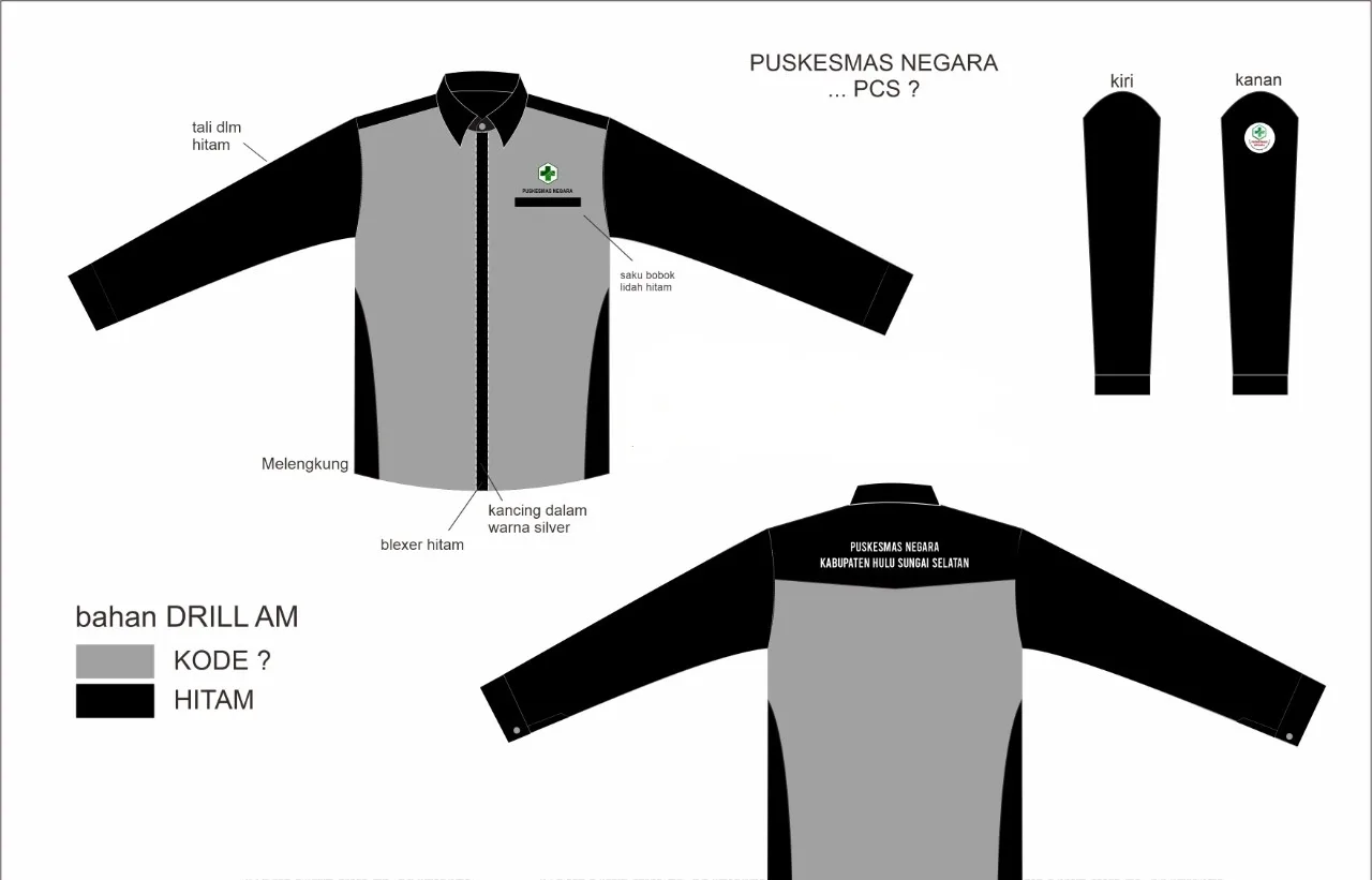Baju Dinas Harian