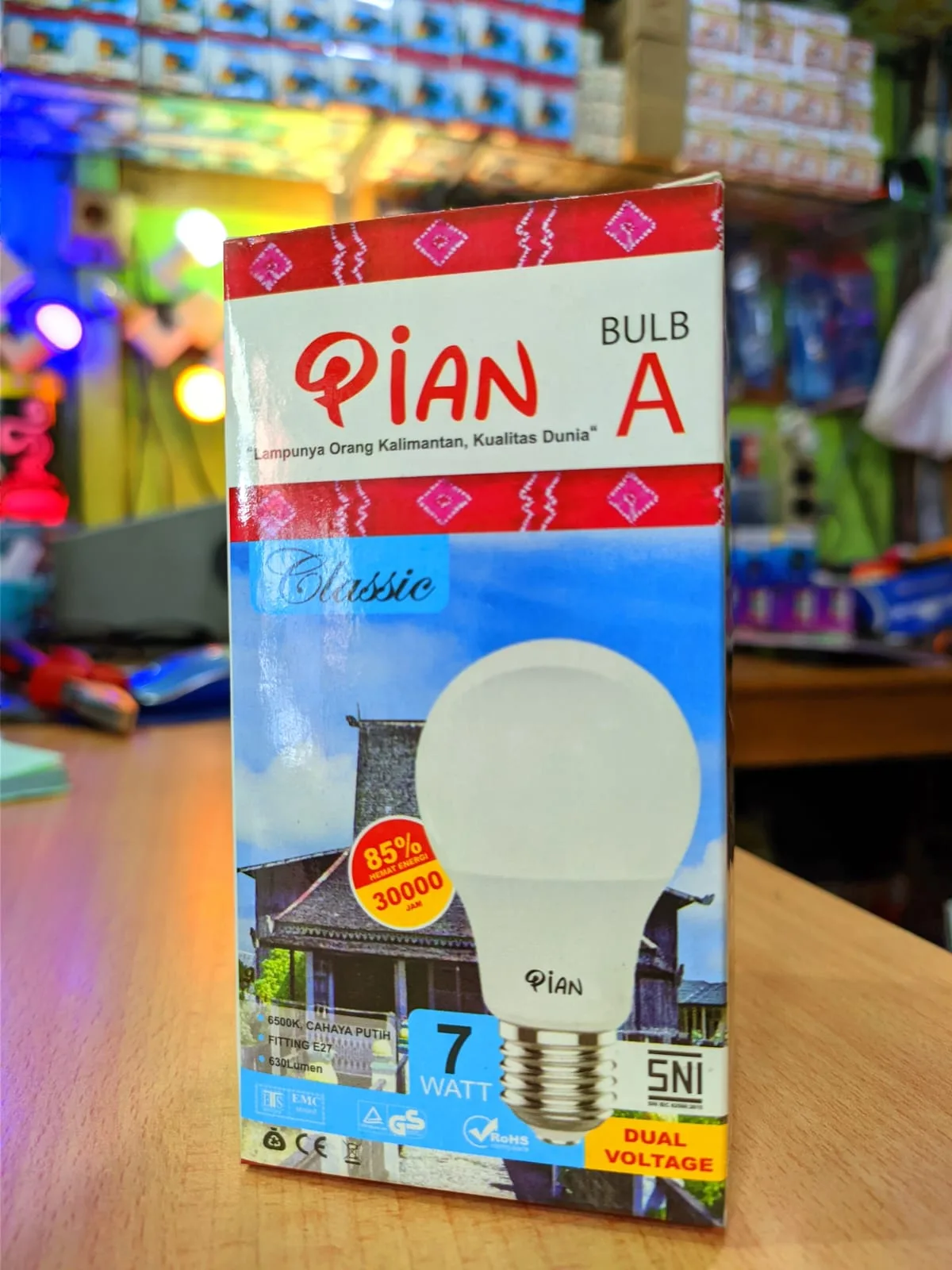 LAMPU PIAN CLASSIC 7 WATT