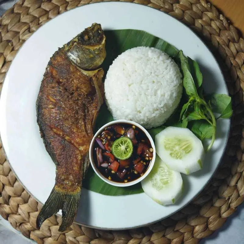 Paket Ikan Mas Goreng