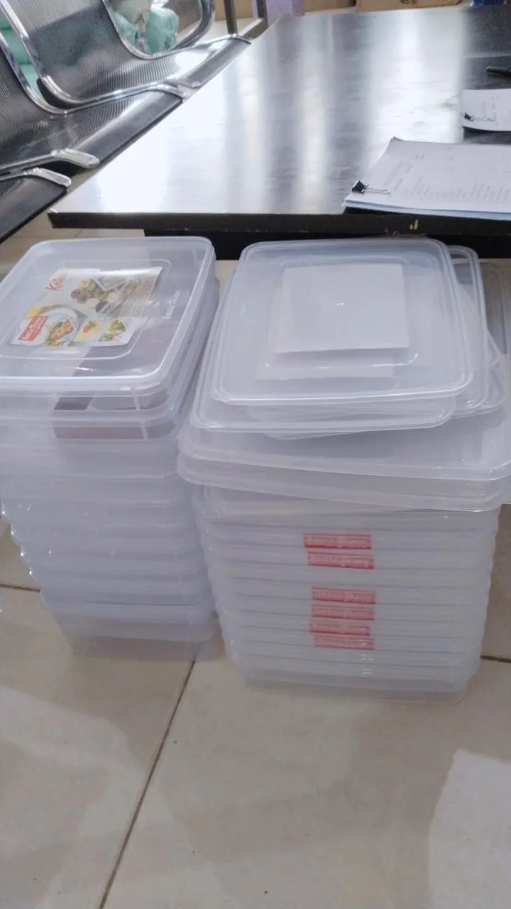 toples bening segi 27x19,5x10 ( 5000ml )