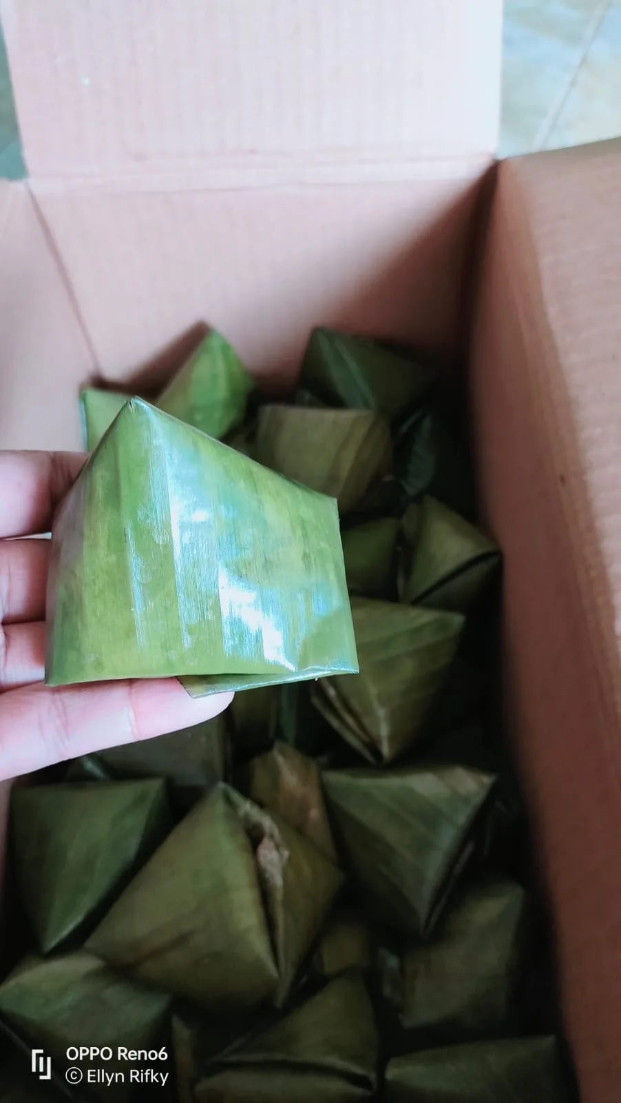 Kue Nagasari Nangka/Pisang