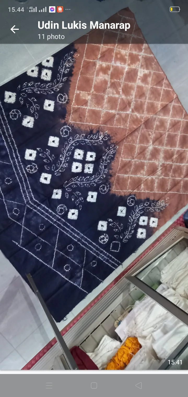 Kain Sasirangan Bordir