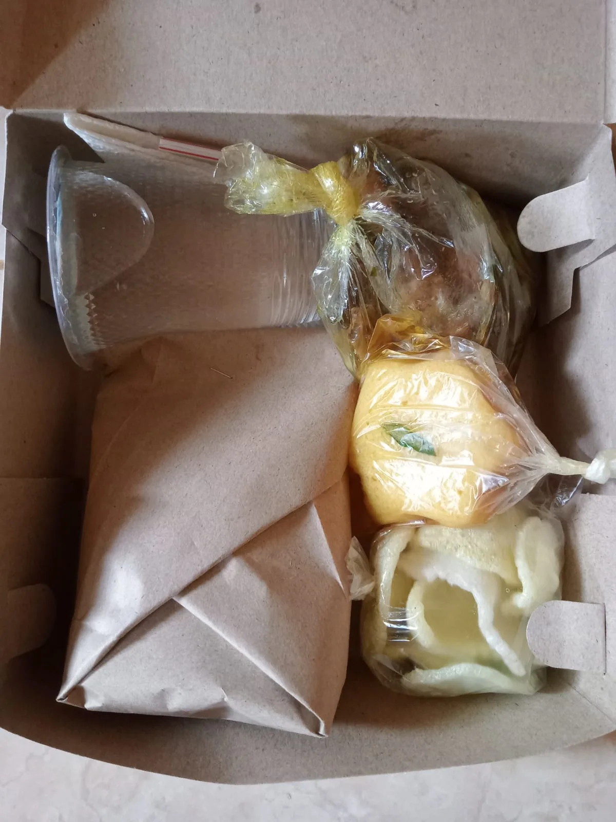 NASI KOTAK + AYAM BISTIK