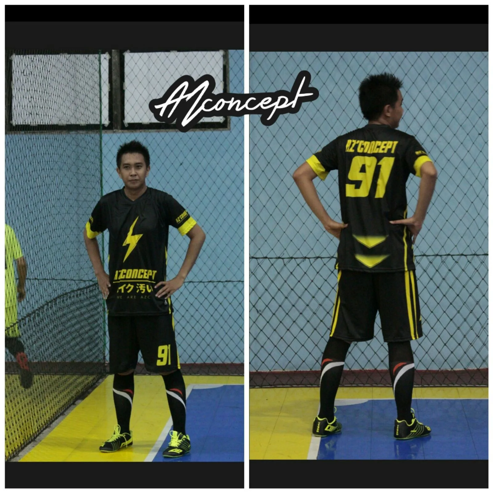 SERAGAM FUTSAL FULL PRINT