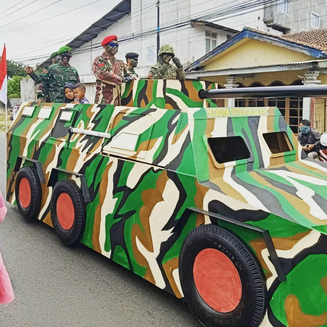 JASA DEKORASI KENDARAAN KARNAVAL