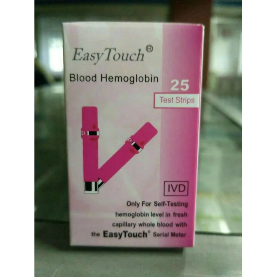 STIK HEMOGLOBIN (HB) EASY TOUCH STRIP @25