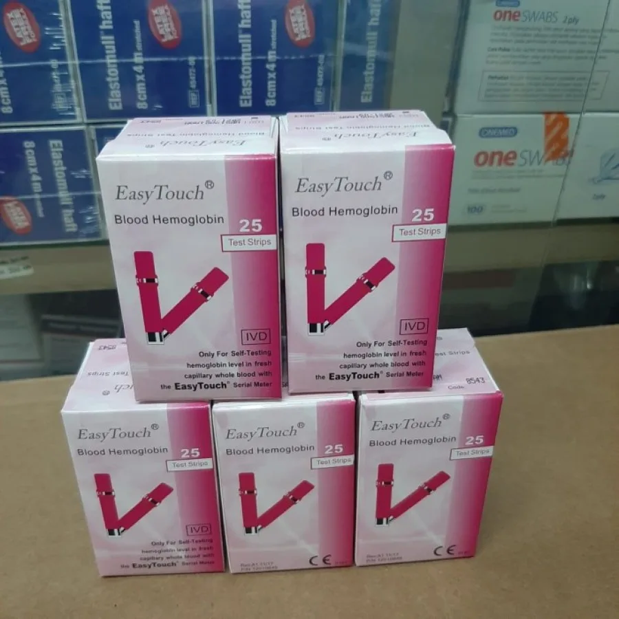 STIK HEMOGLOBIN (HB) EASY TOUCH STRIP @25