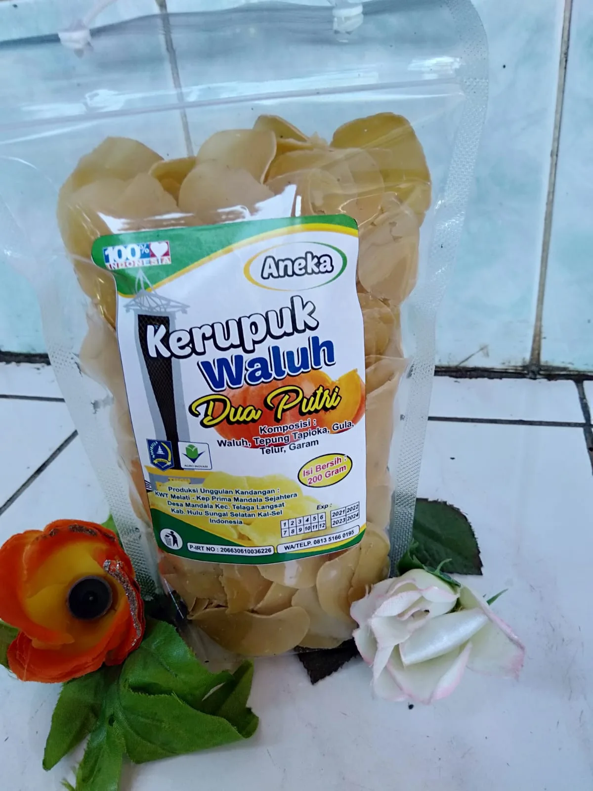 Kerupuk Waluh KWT Melati Dua Putri