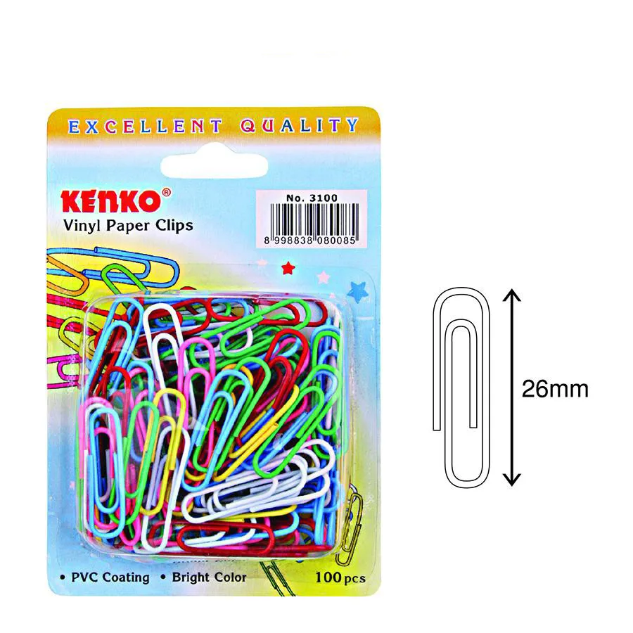 Paper Clip Kenko Warna