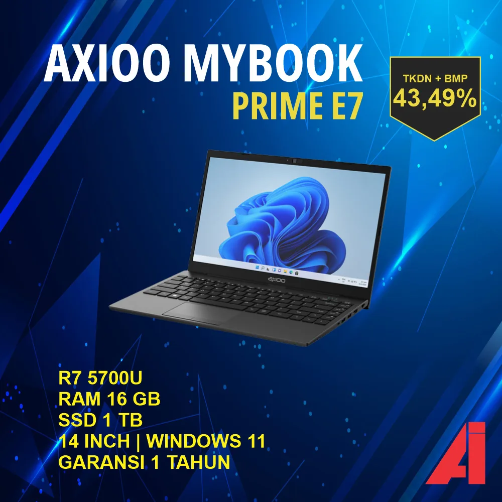 AXIOO MYBOOK PRIME E7 TKDN