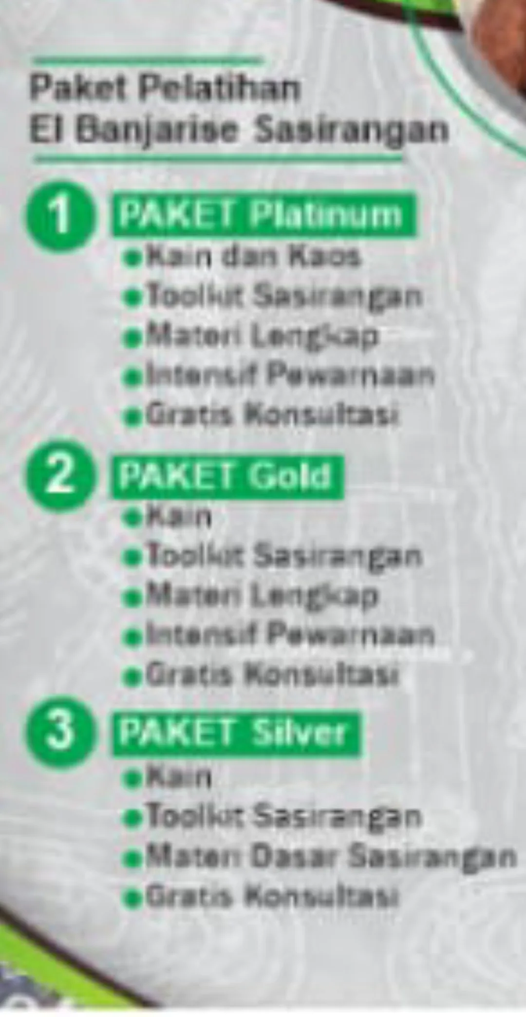 Jasa Pelatihan Pembuatan Sasirangan