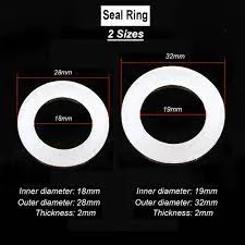 Karet/seal tutup tabung air Dental