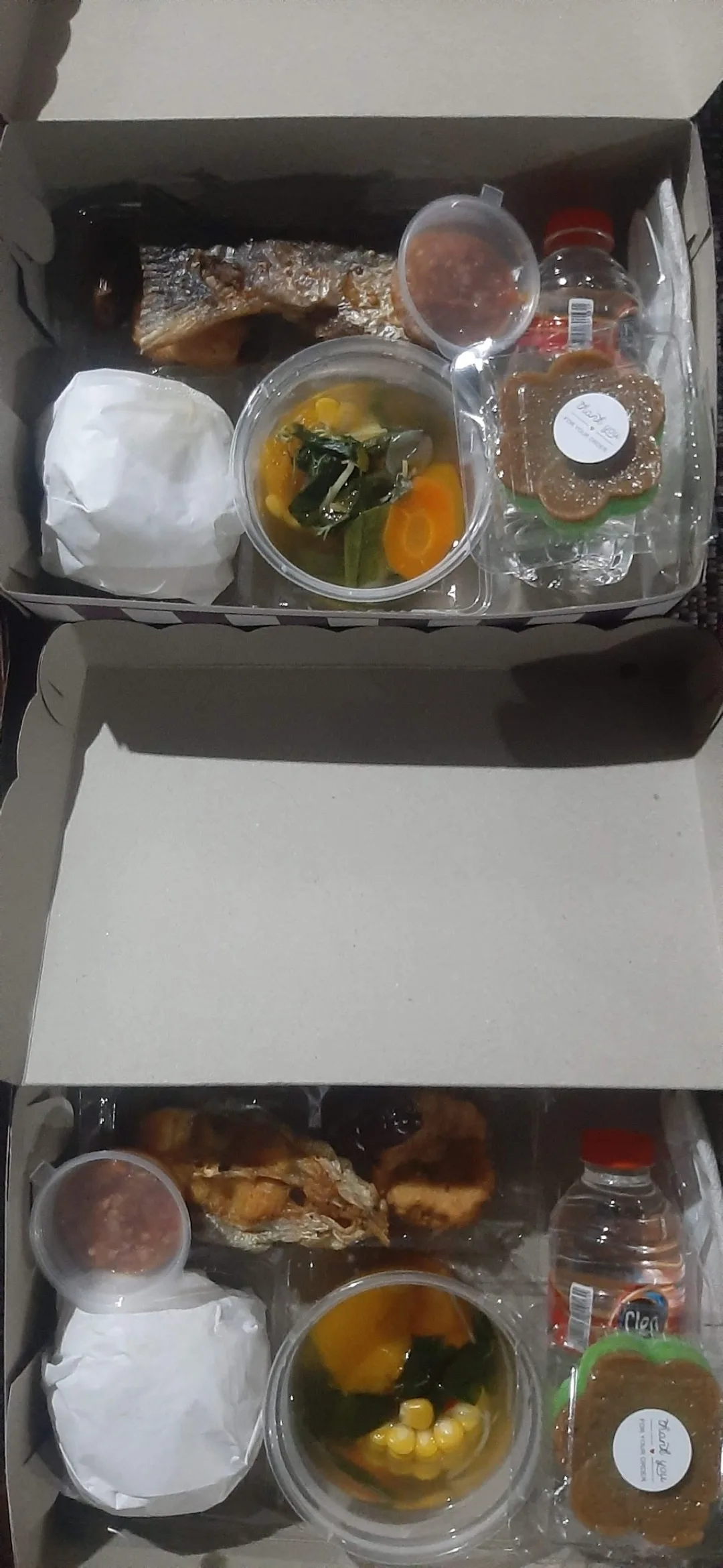 Nasi kotak paket 25k