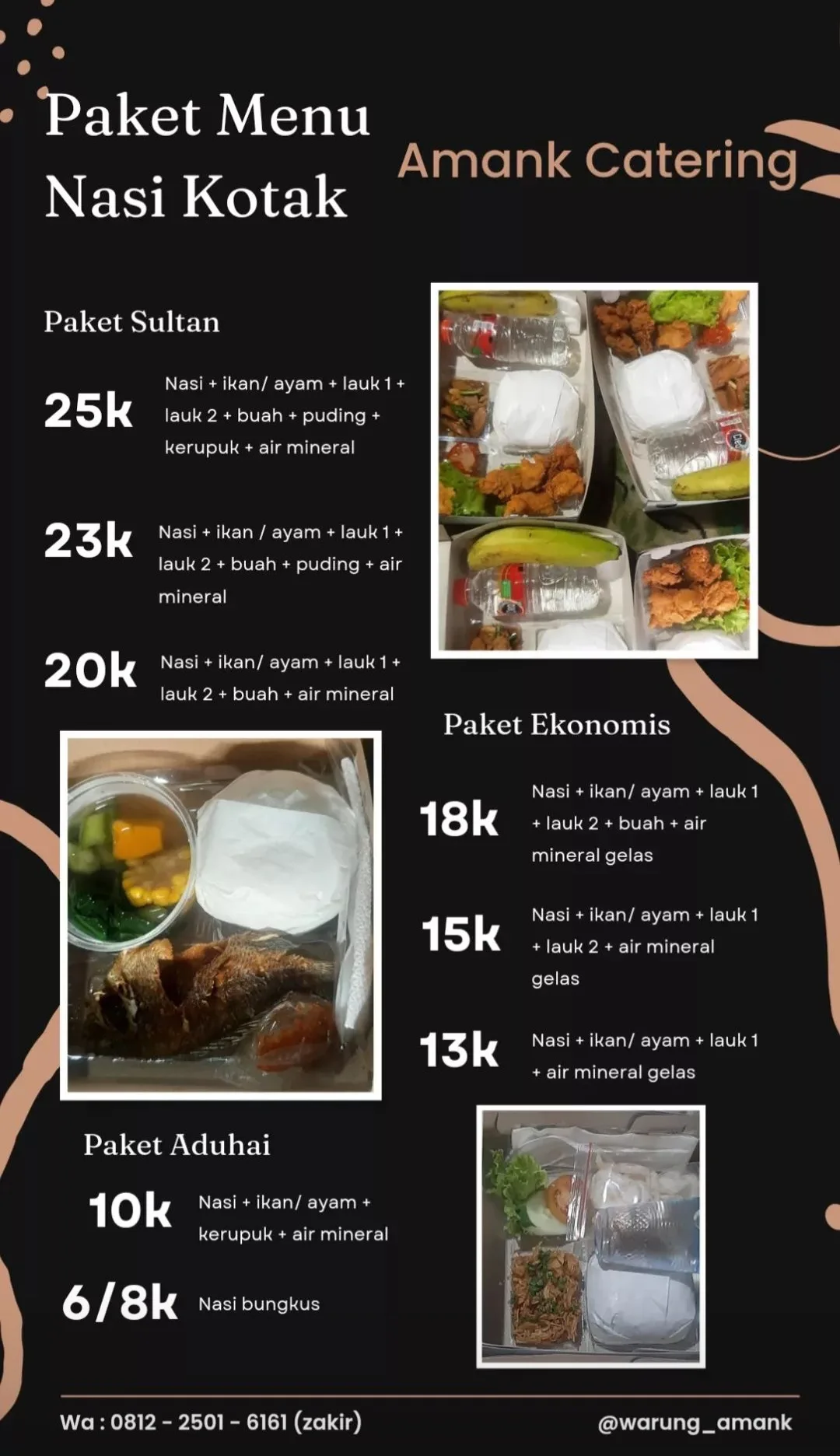 NASI KOTAK PAKET 15K