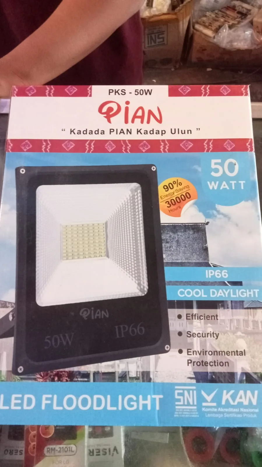 LAMPU SOROT LED PIAN 50 WATT