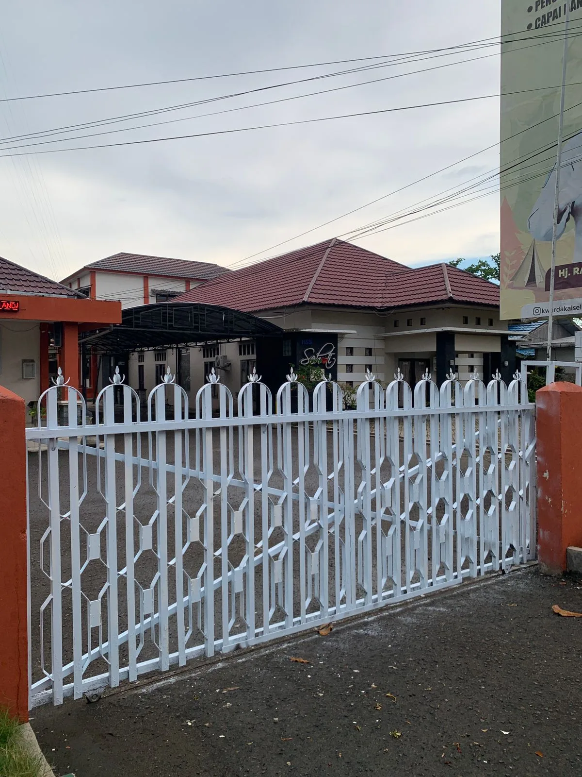 Perombakan pintu kipas jadi geser