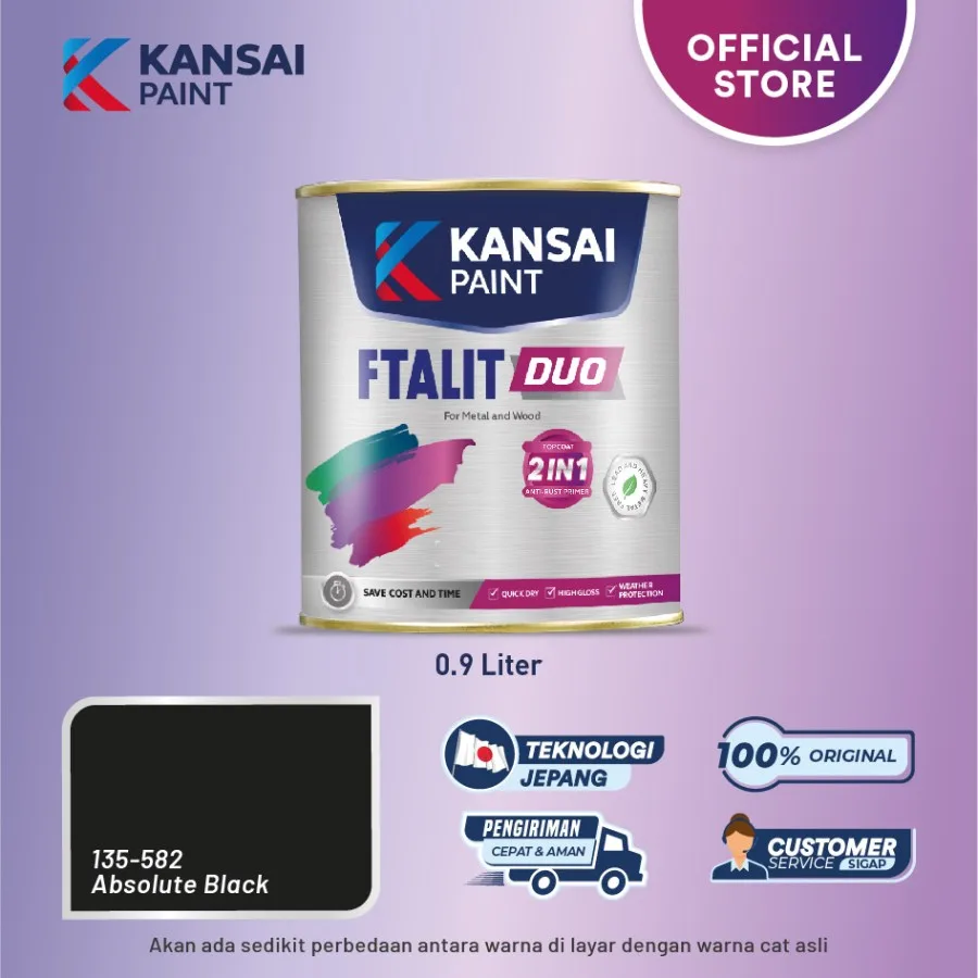 Cat Besi Tiang APILL