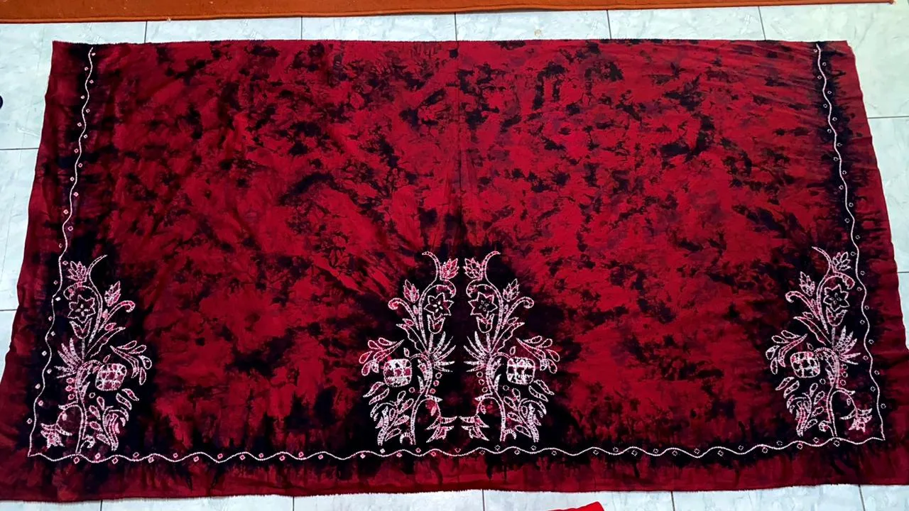 Kain Sasirangan Motif Katupat Kreasi khas Kandangan