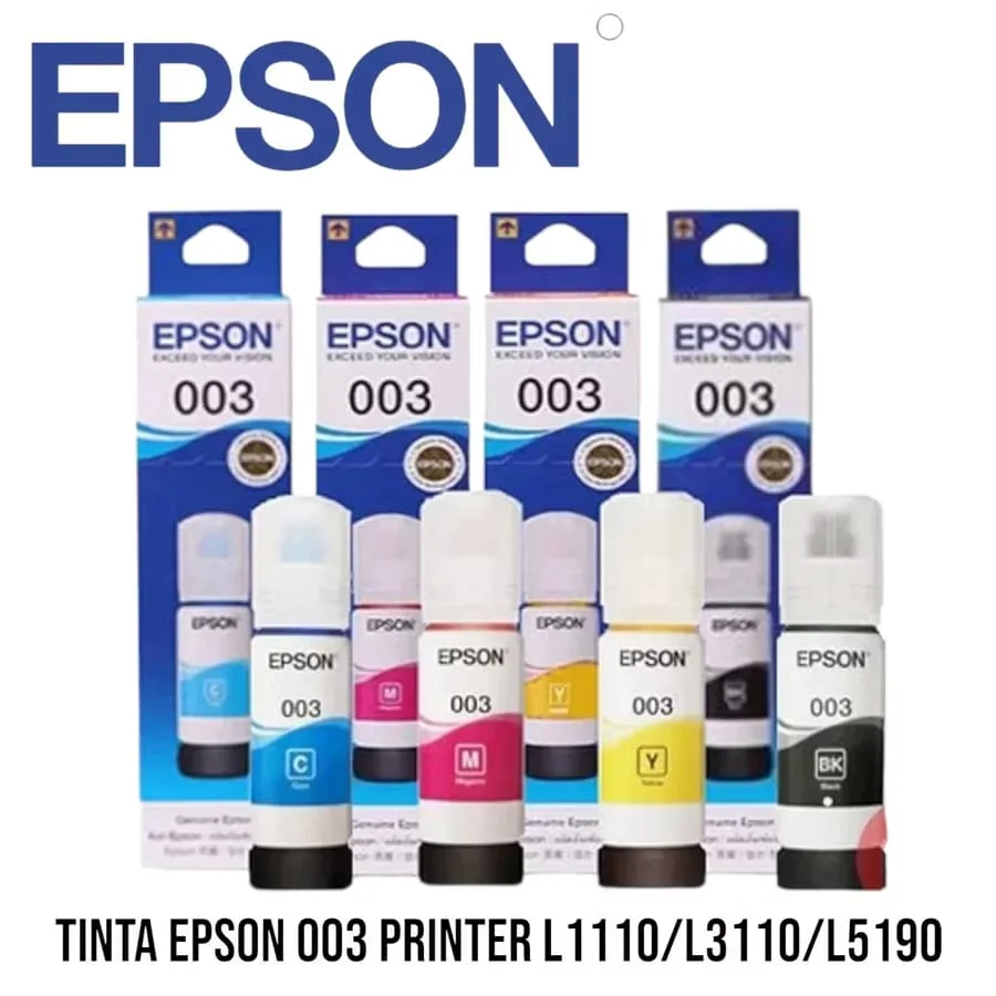 Tinta Epson 003 Yellow/Kuning