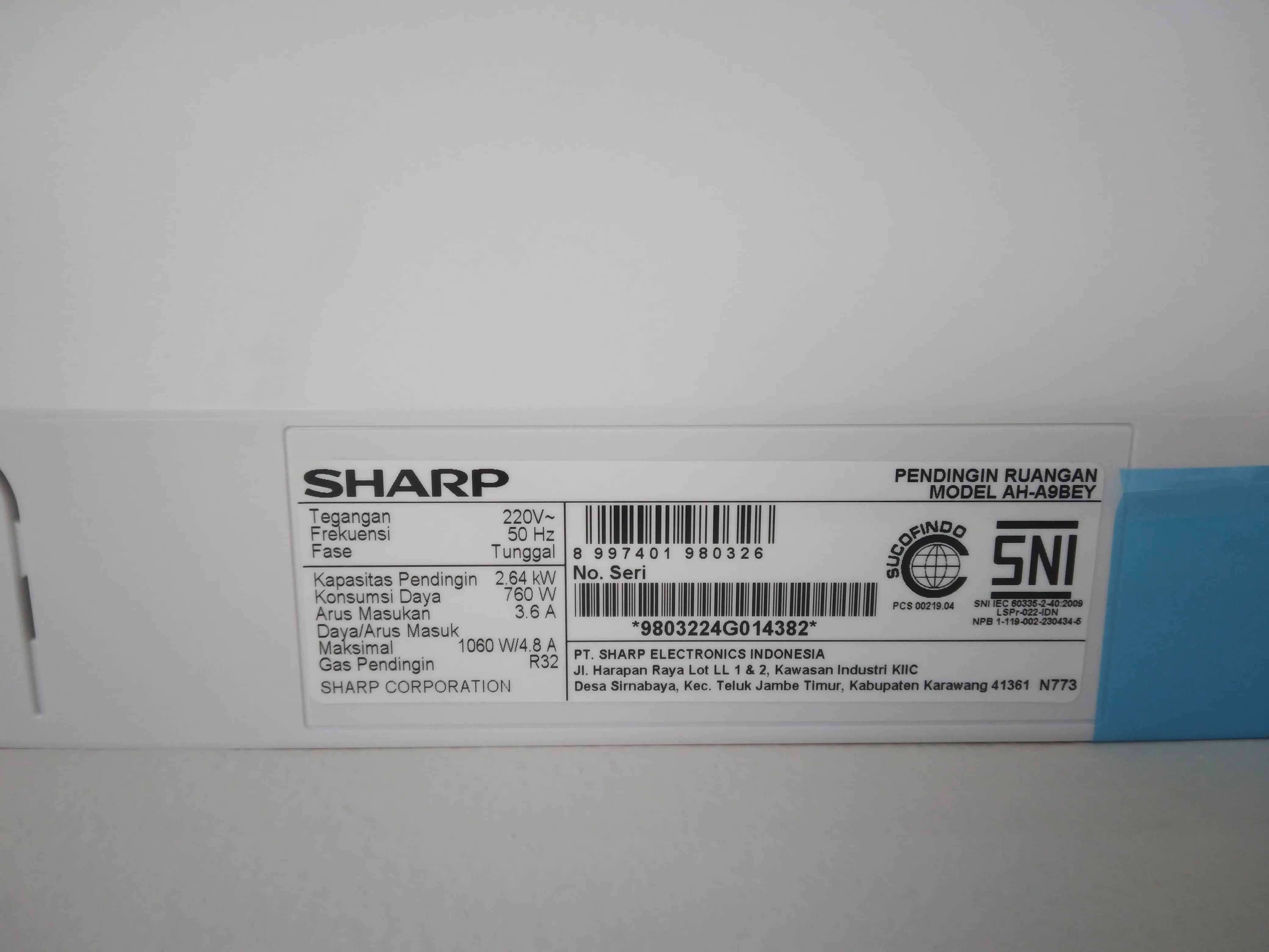 AC SHARP 1 PK