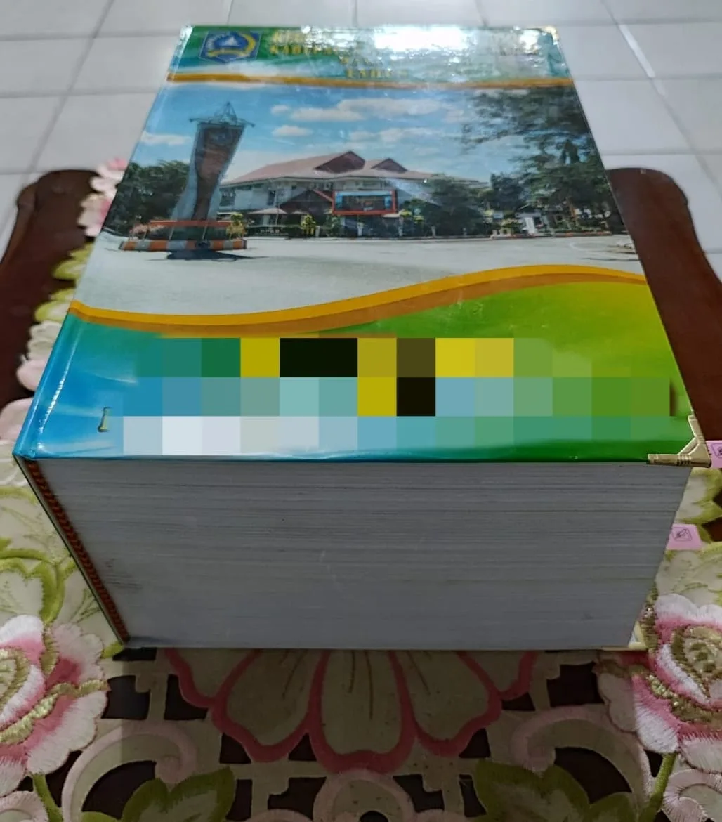 Jilid tebal cover tebal