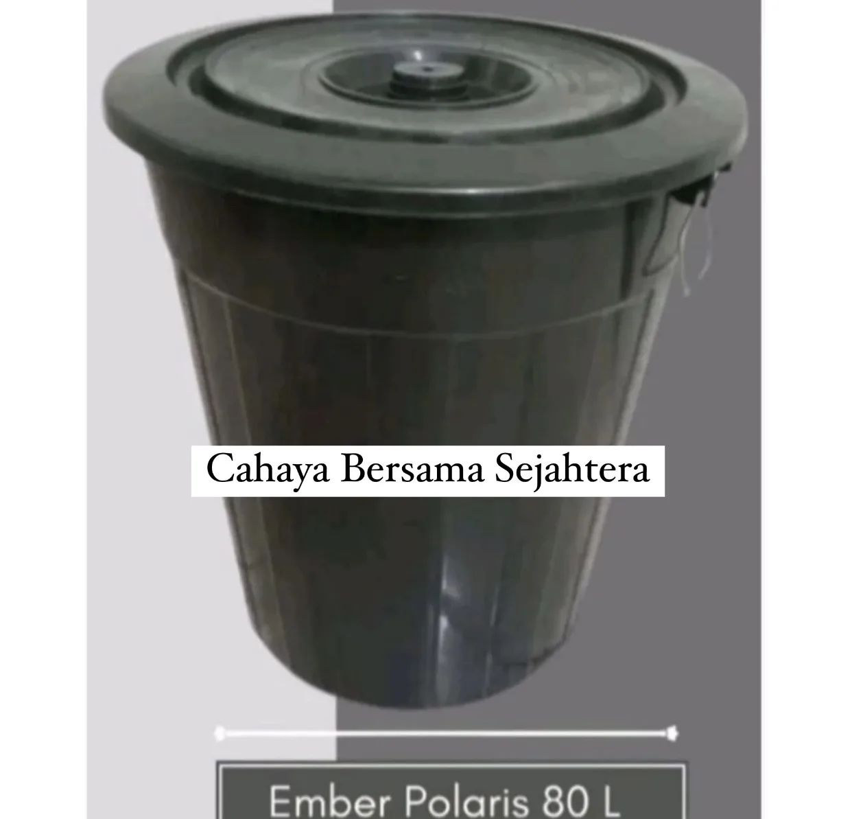 Ember tutup 80 liter
