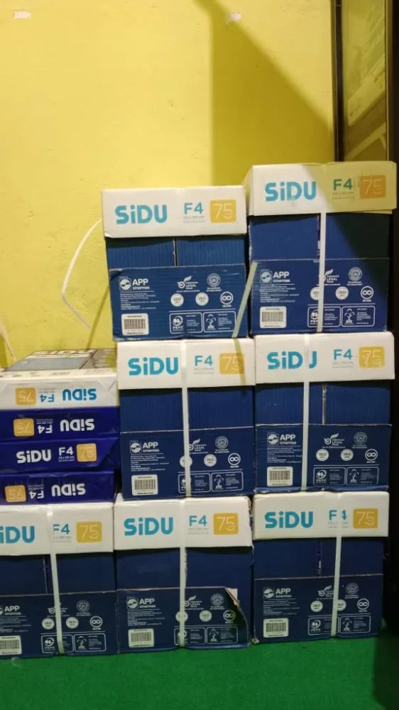 KERTAS HVS UKURAN F4 SIDU