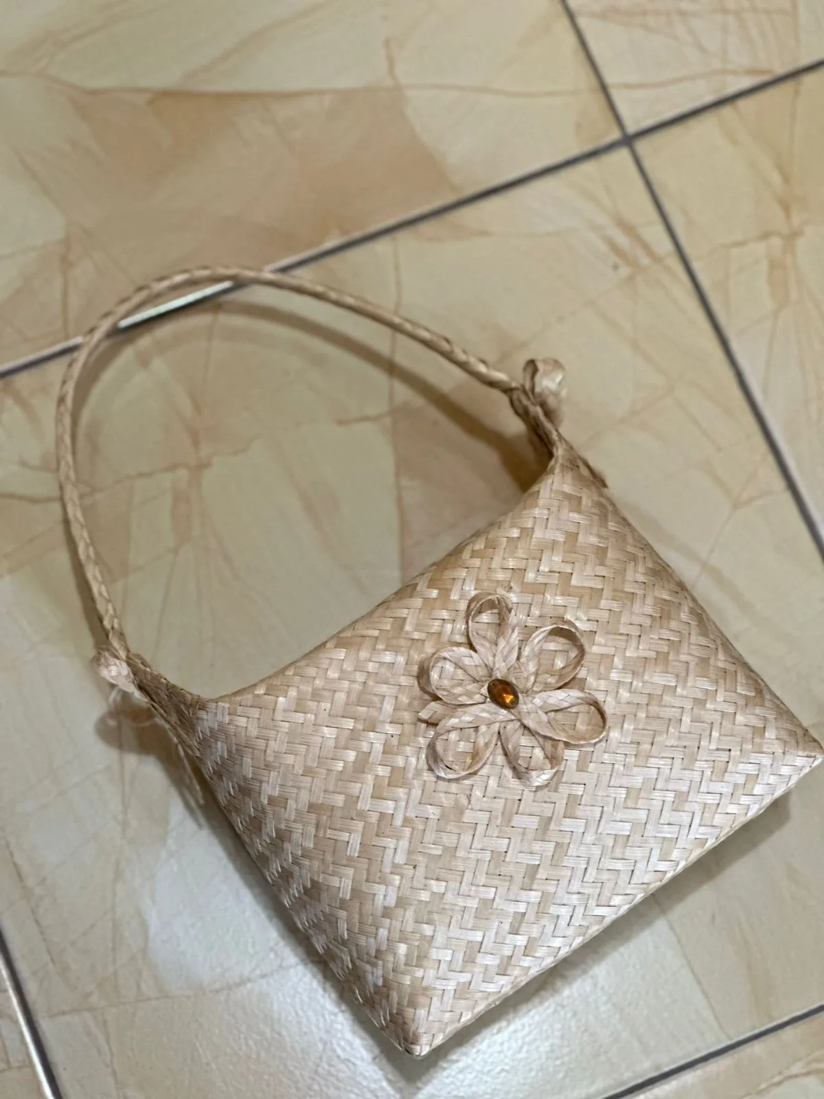 Tas bunga bambu