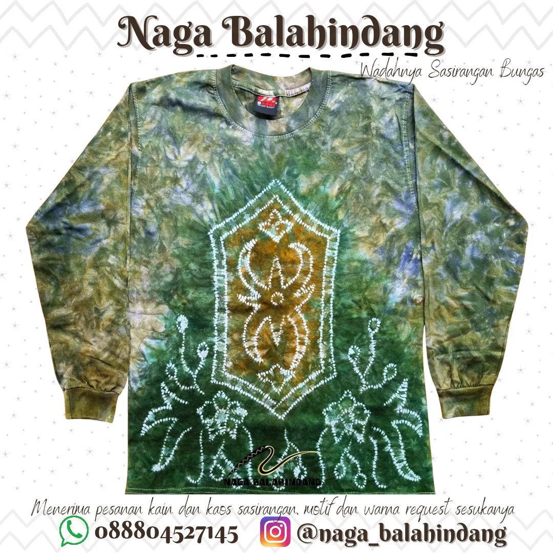 Kaos Sasirangan Jelujur Rapi