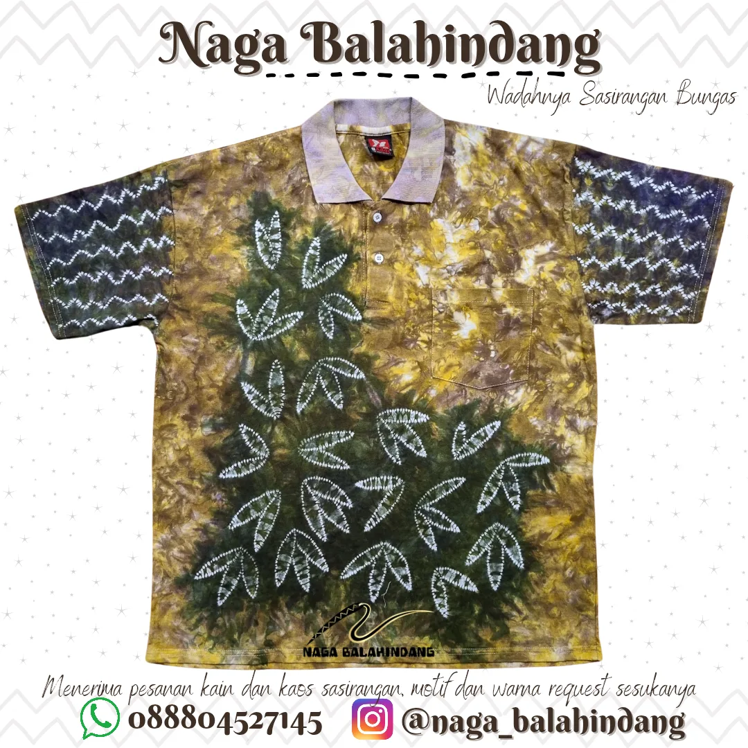 Kaos Sasirangan Jelujur Rapi