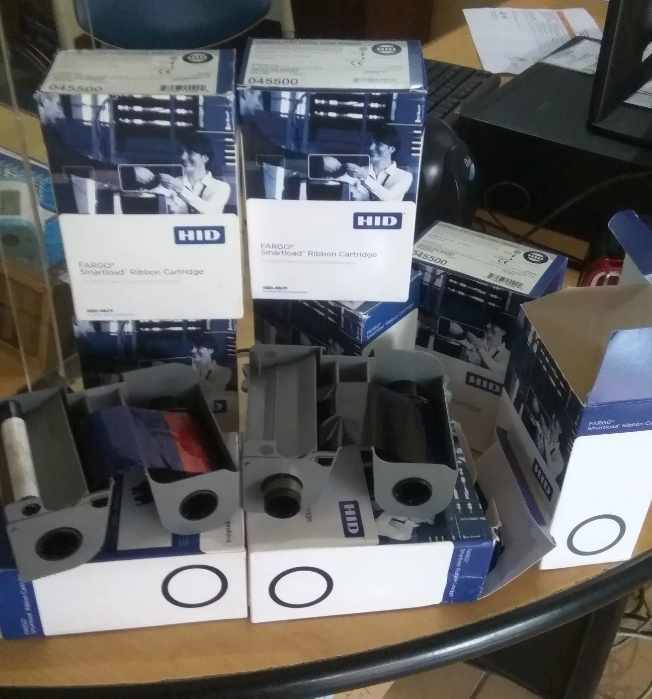 RIBBON PRINTER FARGO DTC 1250e warna