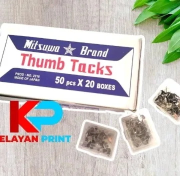Paku Picik Mitsuwa Brand - Thumb Tacks