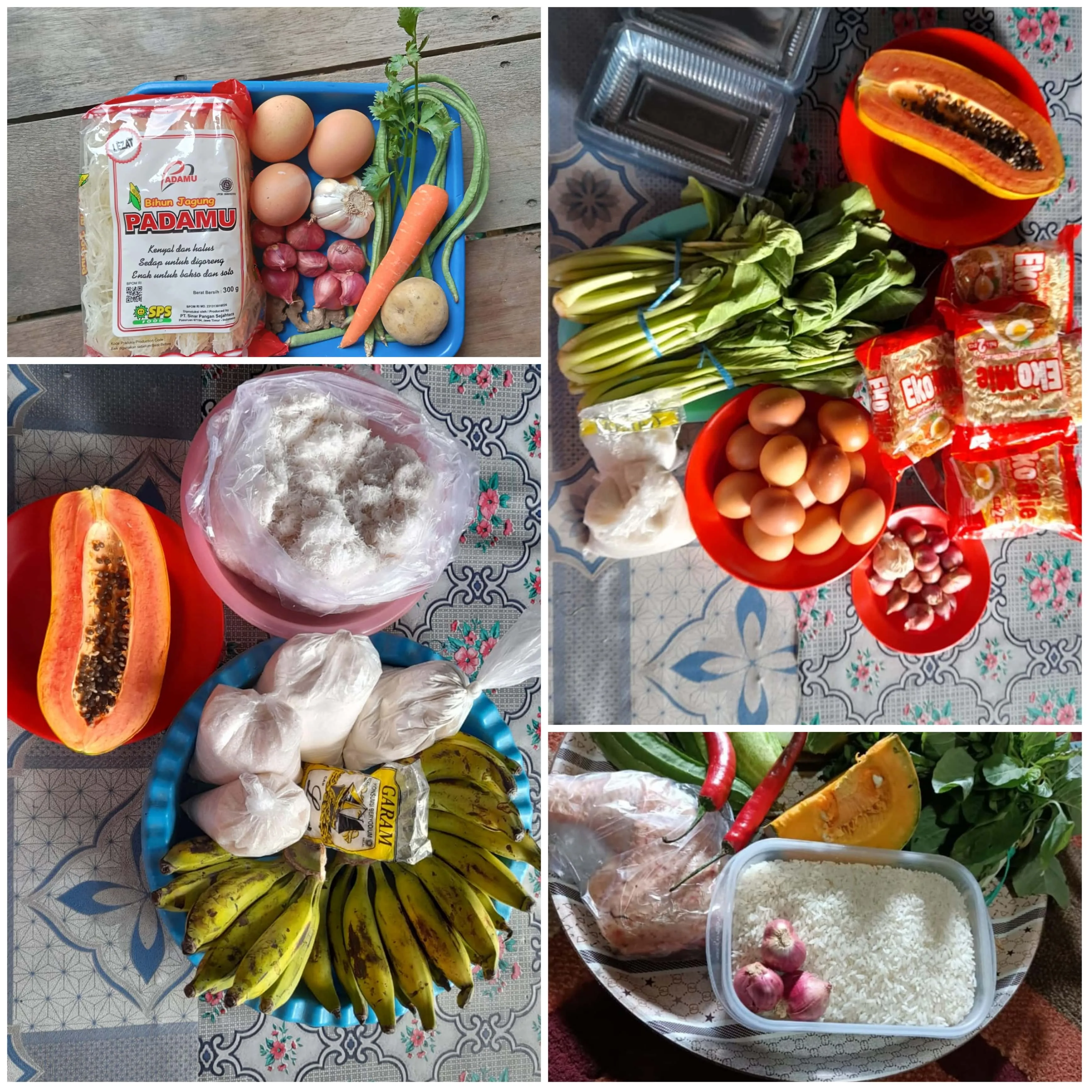 Paket PMT Balita Gizi Kurang (Bahan Mentah)