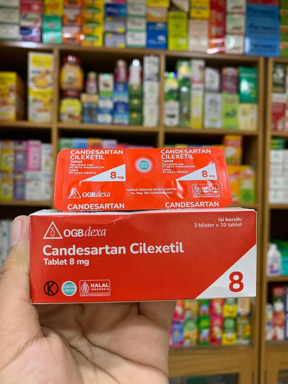 Candesartan Cilexetil 8mg