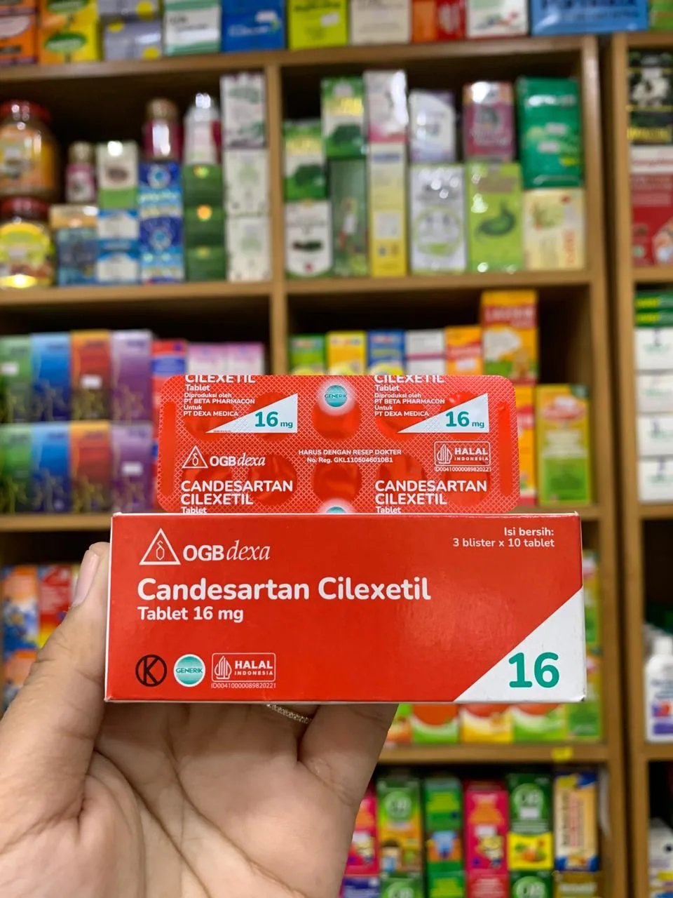 Candersartan Cilexetil 16mg