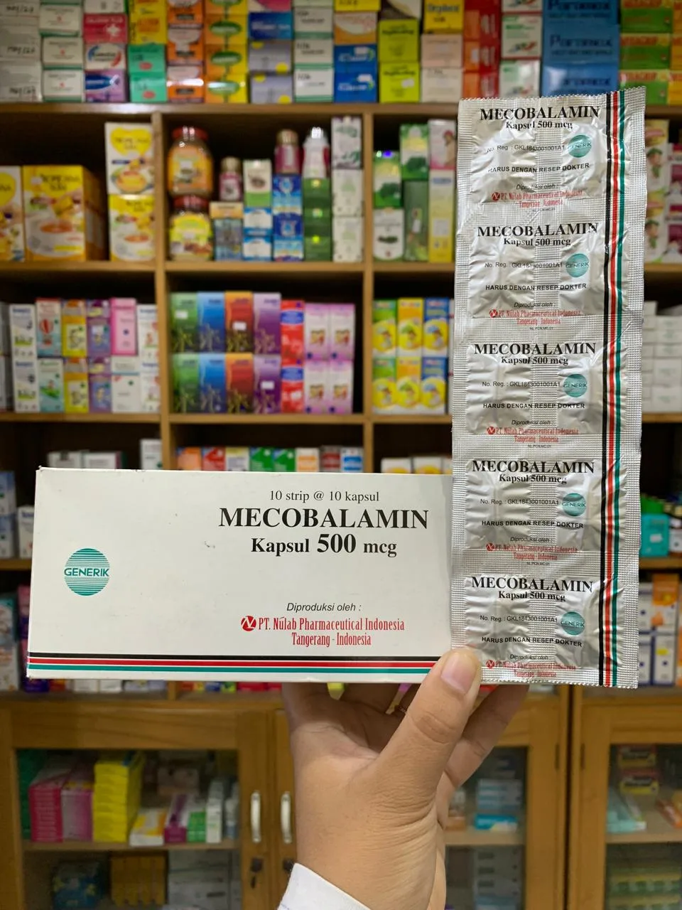 MECOBALAMIN kapsul 500mcg
