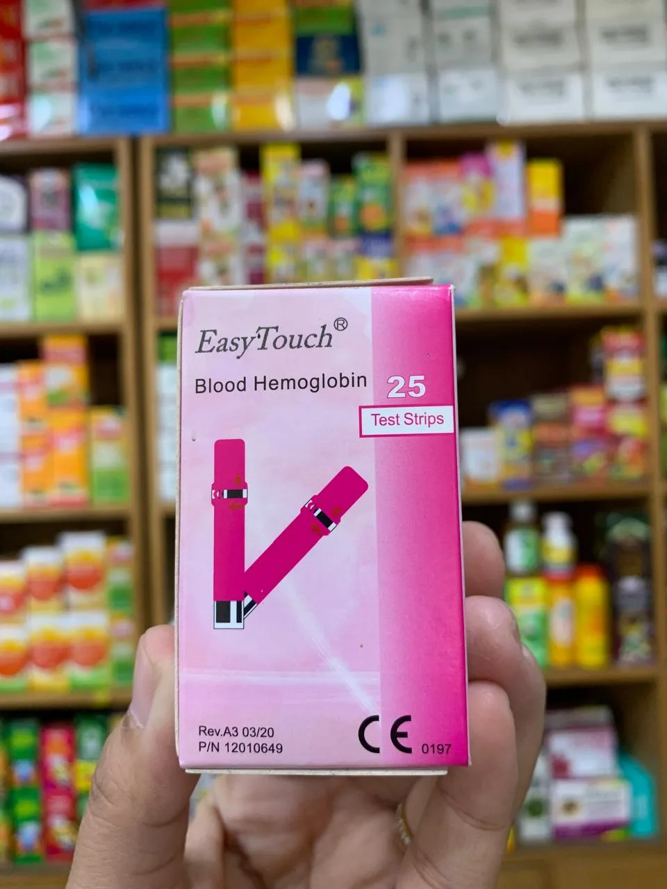 Test strip hemoglobin Easy Touch