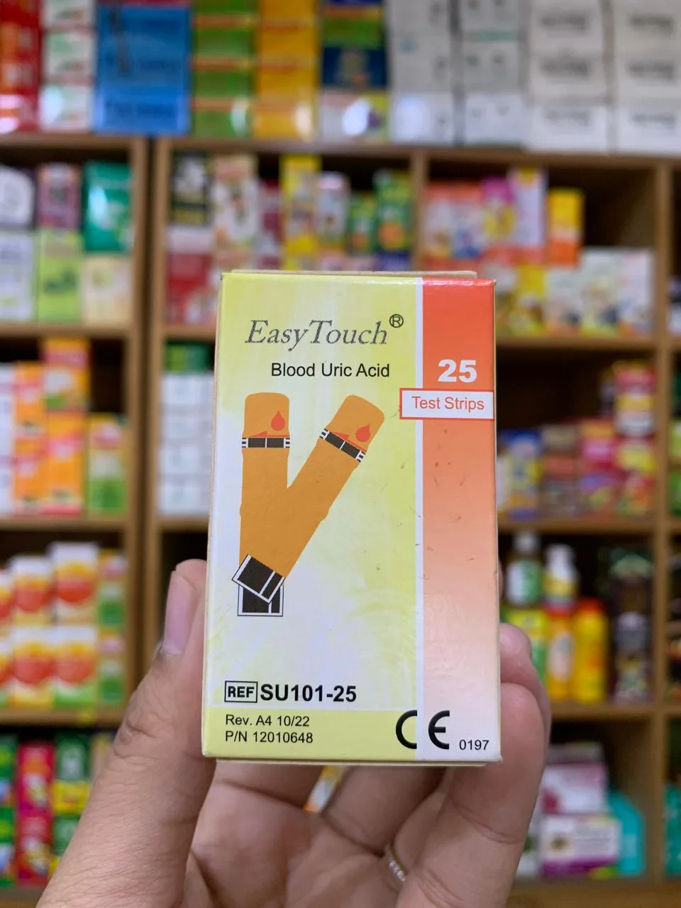 Test strip urin acid Easy Touch