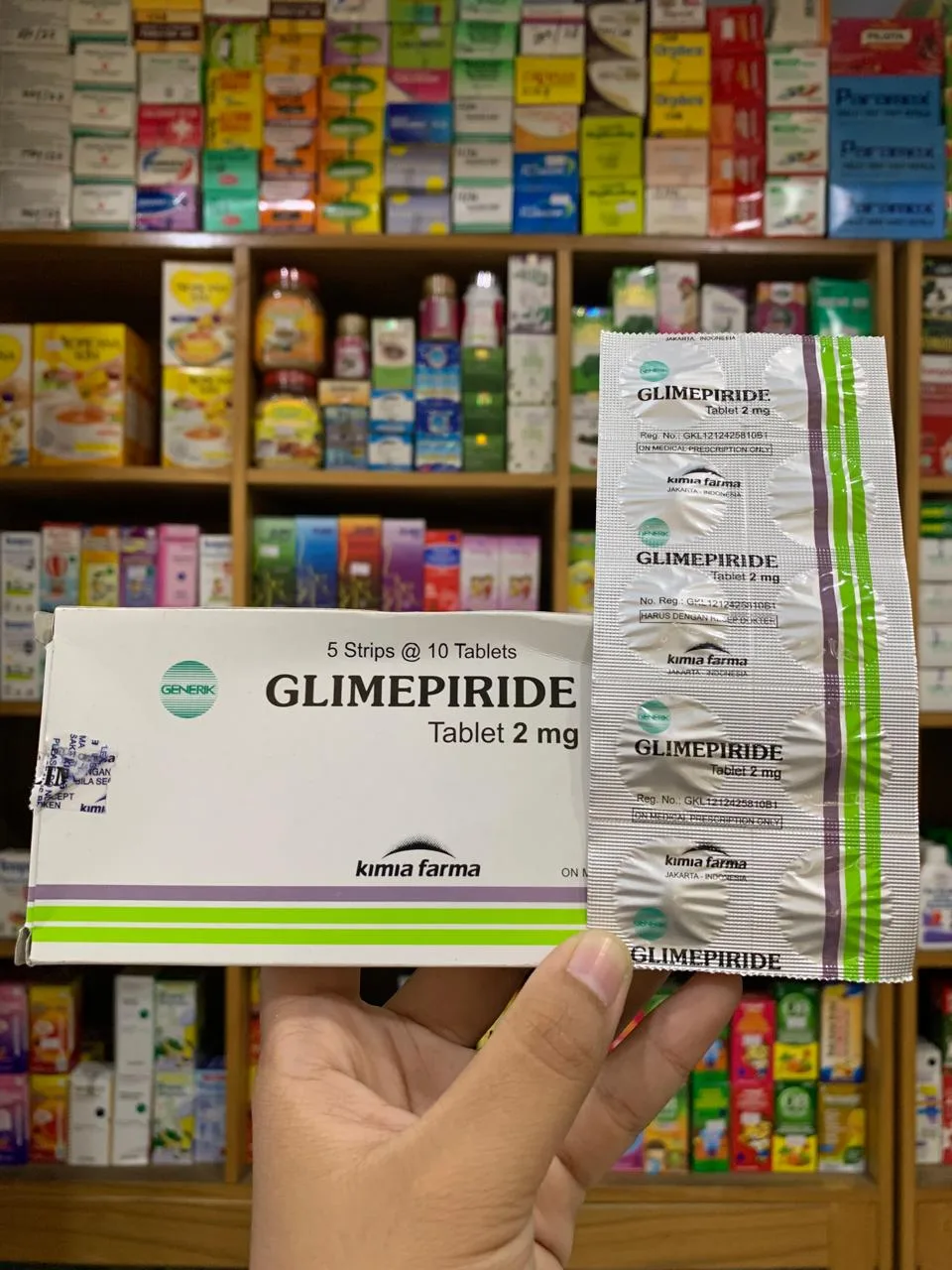 GLIMEPIRIDE 2mg KIMIA FARMA
