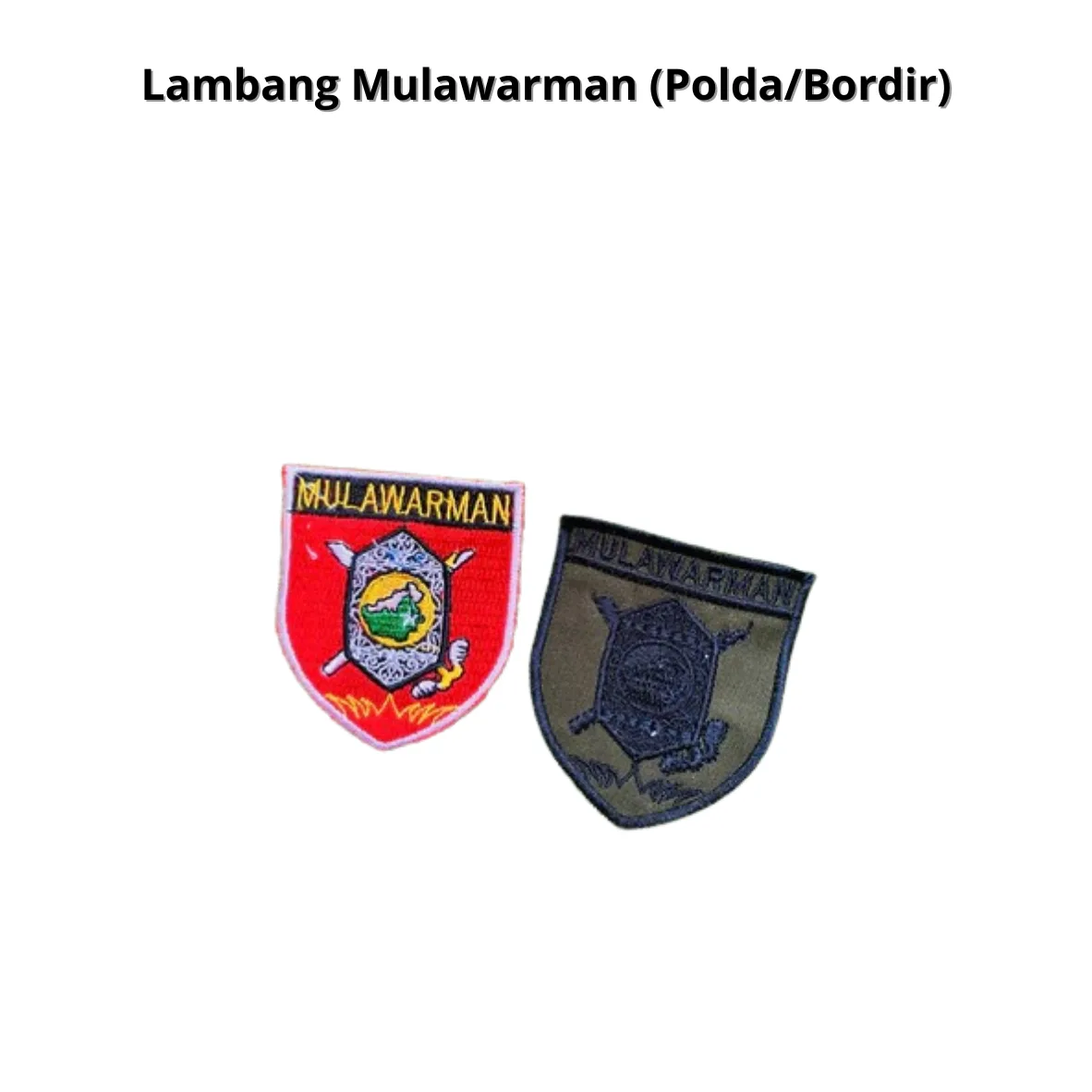 Lambang Mulawarman (Polda/Bordir)