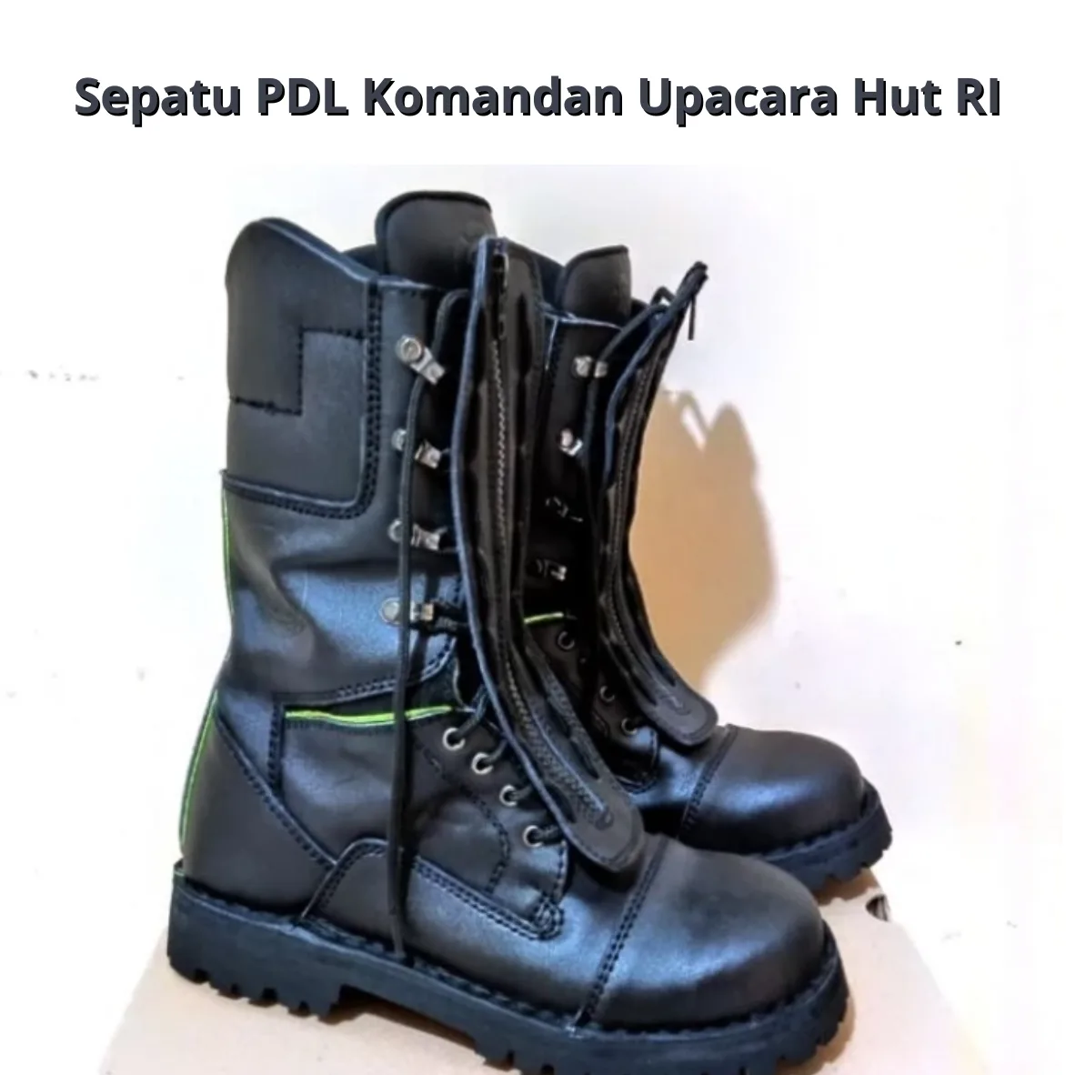 Sepatu PDL Komandan Upacara HUT RI