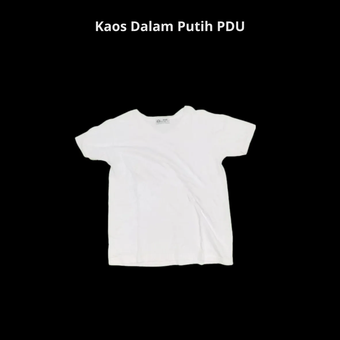 Kaos Dalam Putih PDU