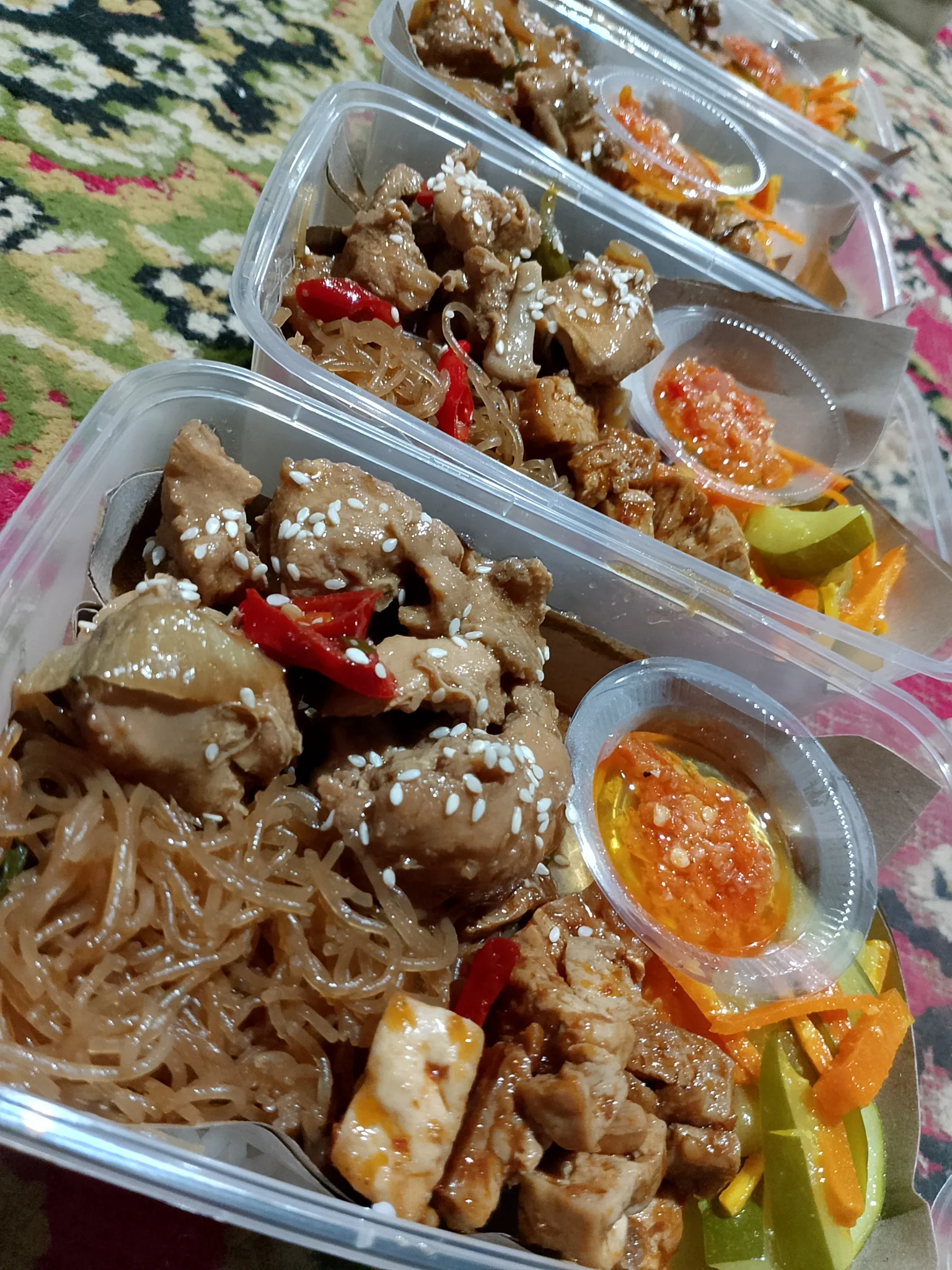 NASI CAMPUR AYAM TERIYAKI
