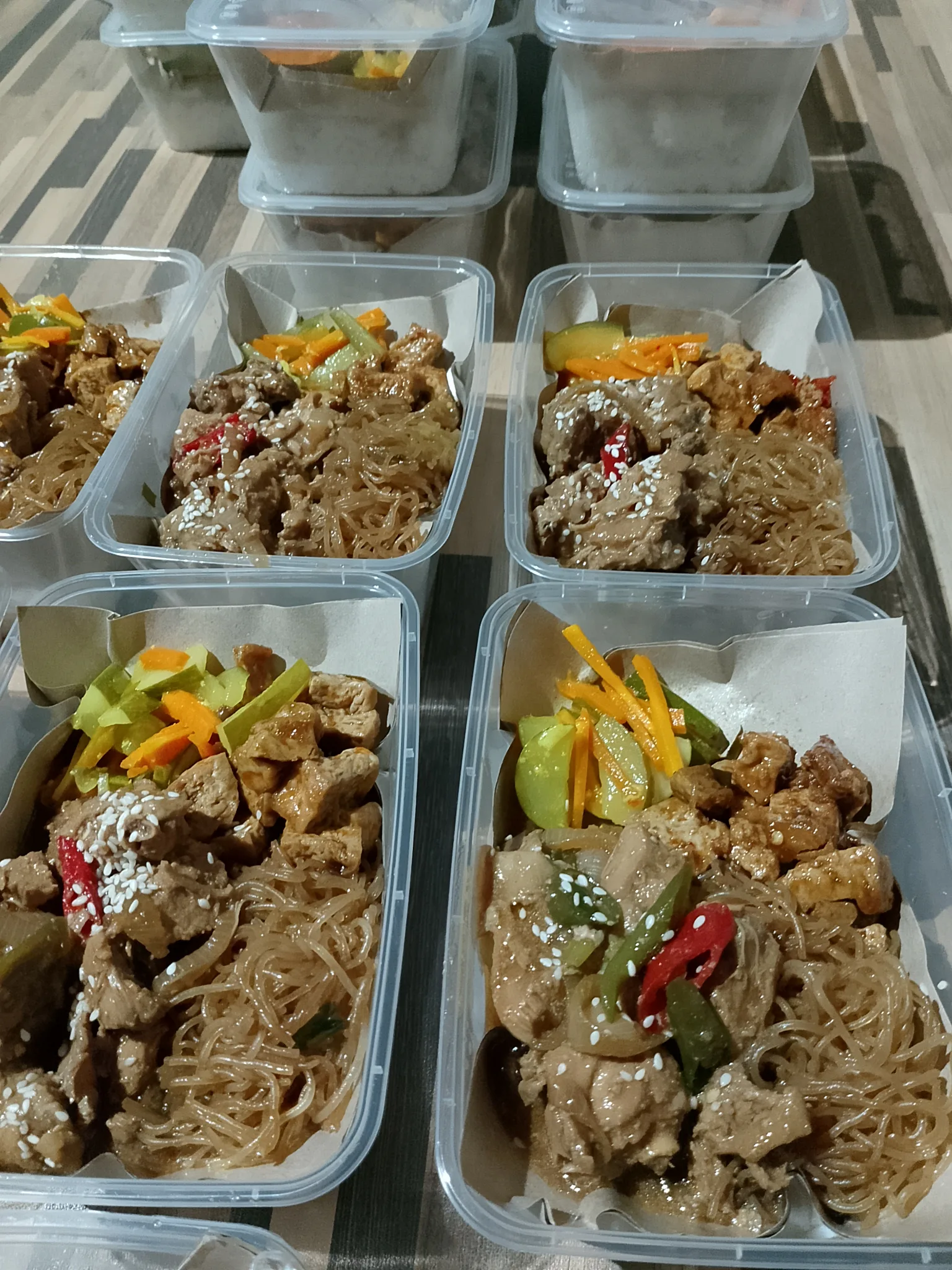 NASI CAMPUR AYAM TERIYAKI