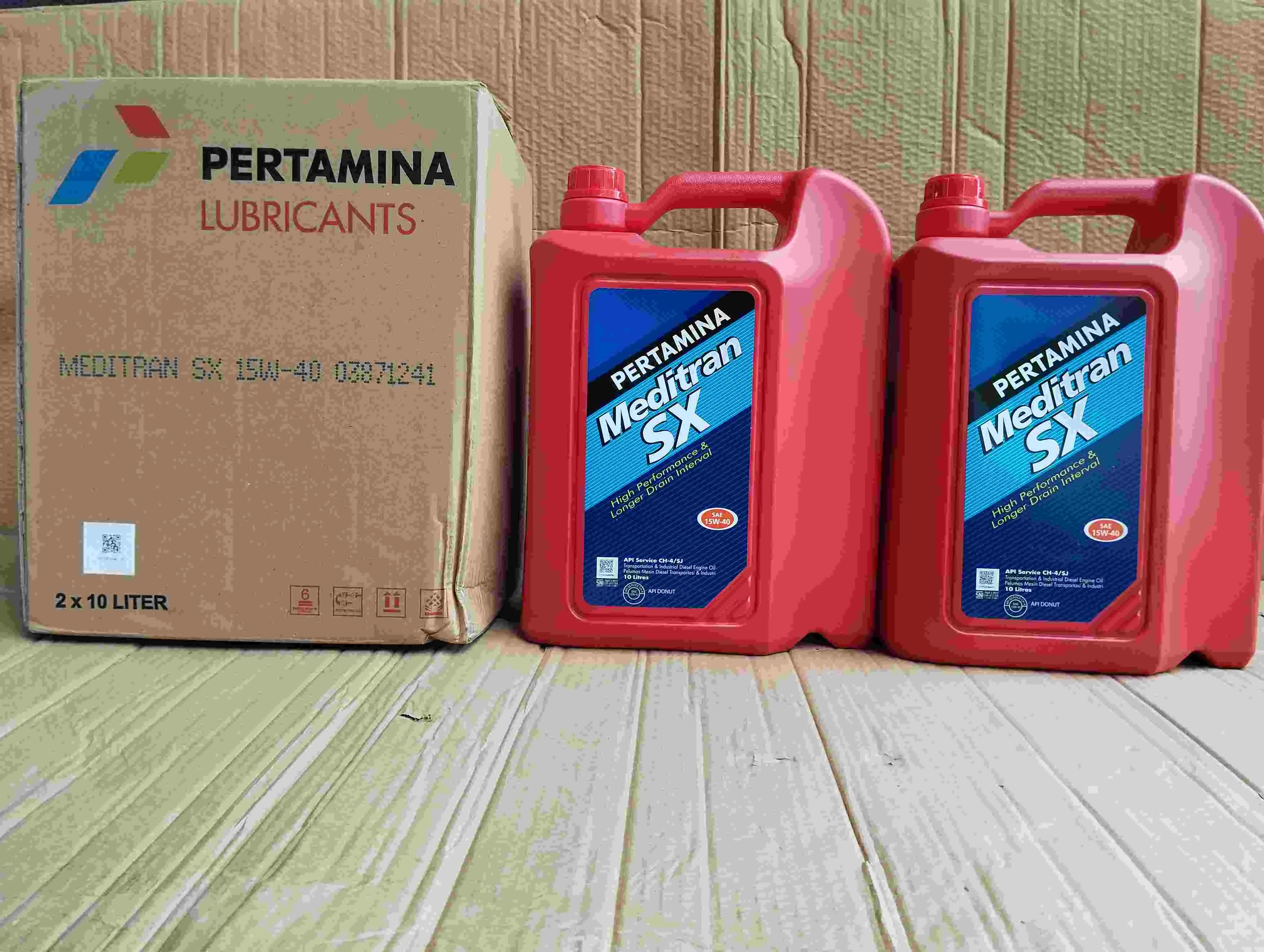 Oli Meditran SX SAE 15W-40 Isi 2x10 Liter