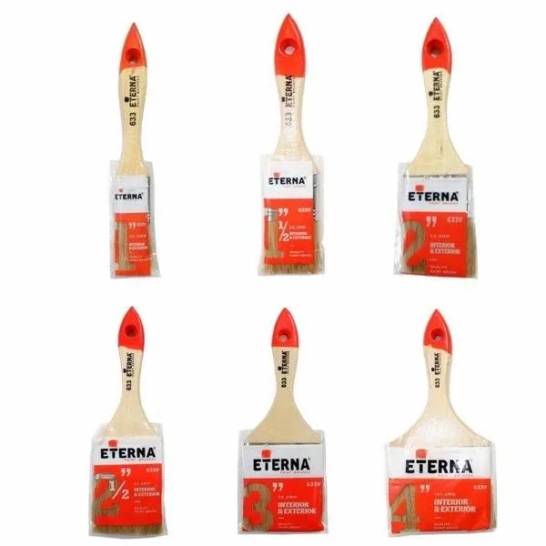uas Cat Tembok Serbaguna Gagang Kayu / Paint Brush 1.5" 1.5 Inch