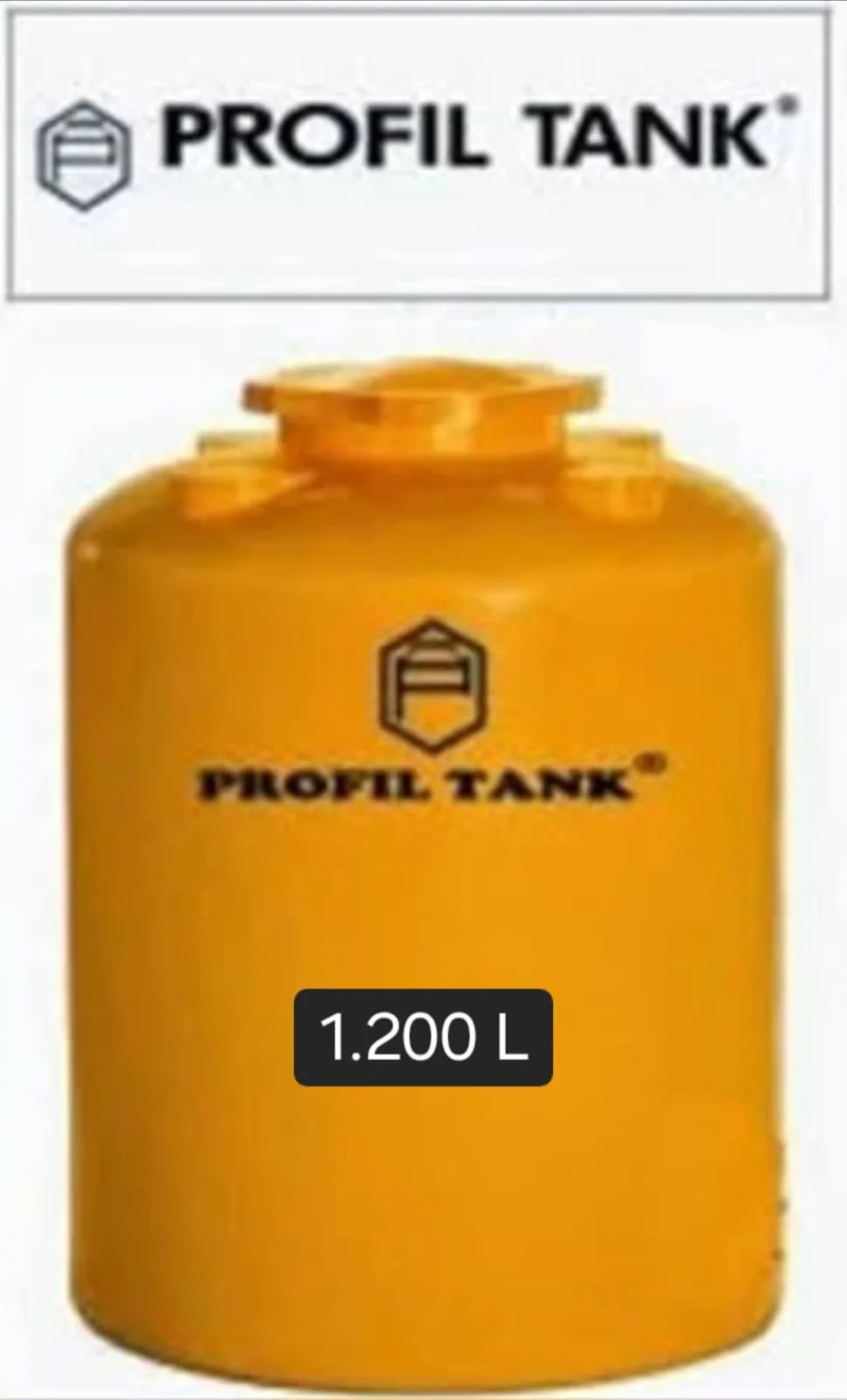 TANGKI AIR / TANDON AIR PROFIL 1.200 L
