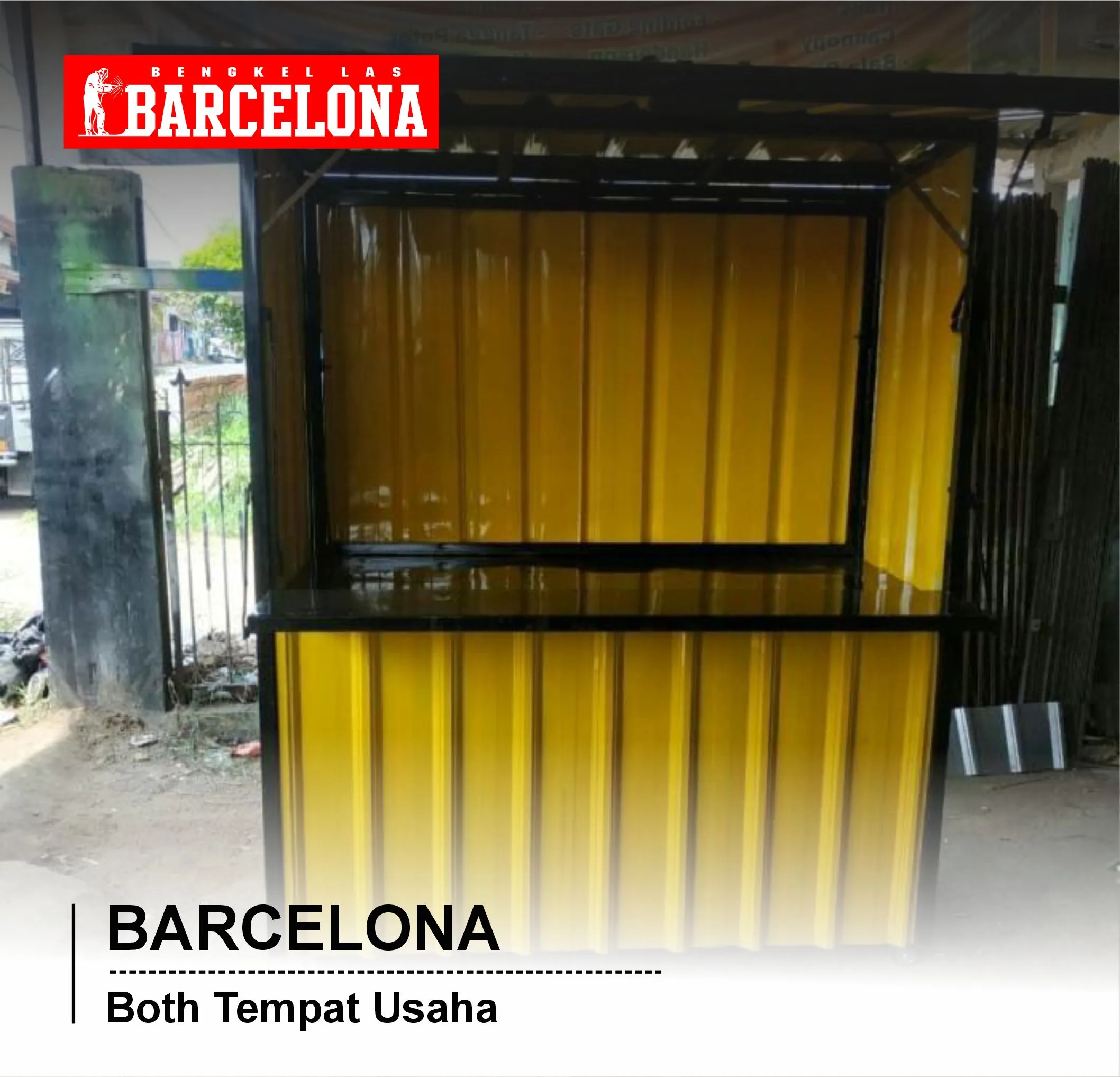 Both tempat usaha/ Rombong